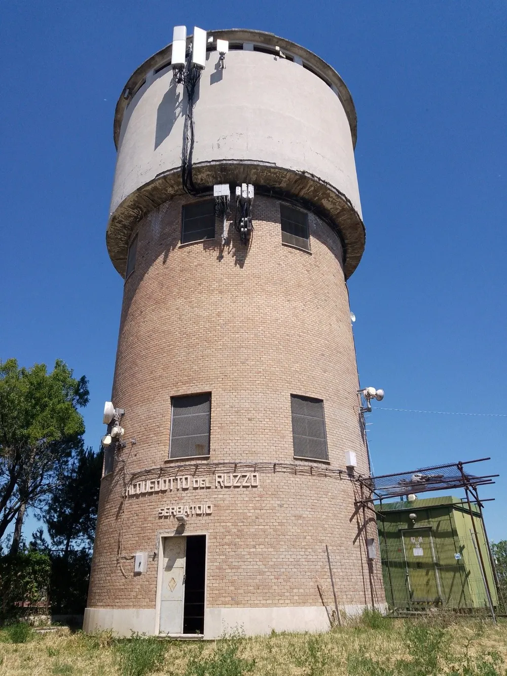 Serbatoio pensile in muratura